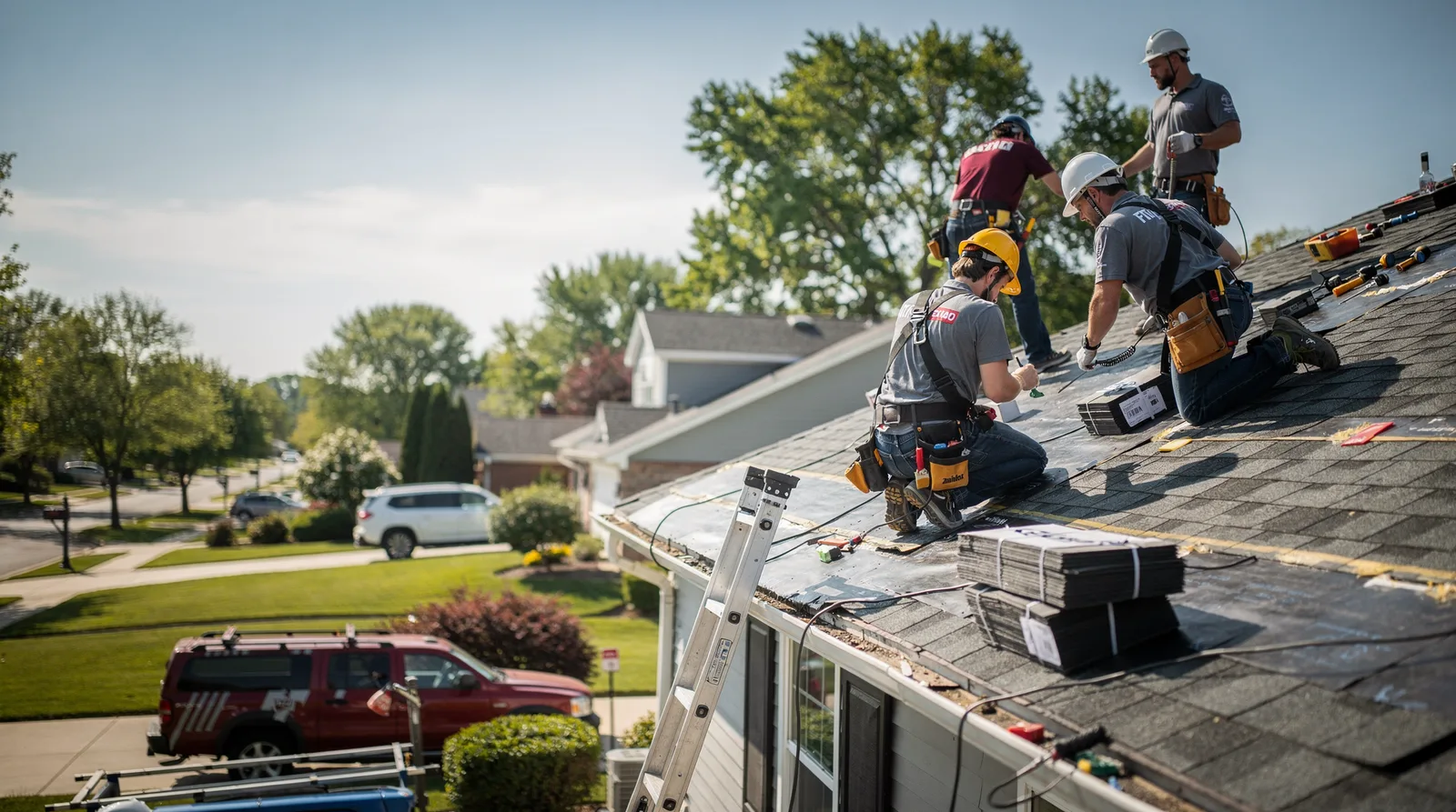 Roof Repair in Dewitt, IL around you